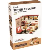 Rolife RoboTime Miniature house Restaurant Yum, yum burger