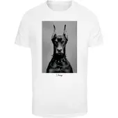 Mister tee T-Shirt 'Dawg' gris / noir / blanc