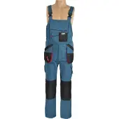 AWTOOLS Pantalon à bretelles de travail T2/ Pétrole/ XL (XL)