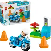 LEGO DUPLO Ma Ville Moto de Police Bleue 10471
