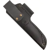 Casström Étui No.10 sheath + firesteel holder, musta