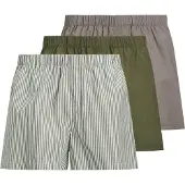 Jack & Jones Boxers 'Milano' taupe / olive / vert foncé