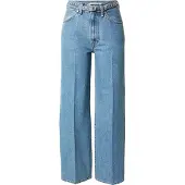 Levi's Jean 'Ribcage Wide Leg Belted Jeans' bleu denim