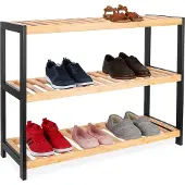 Relaxdays Étagère à chaussures (70 x 26 x 55 cm)