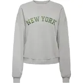 ONLY Sweat Light Grey Melange Onllacey 15366396 4498 Femme Only