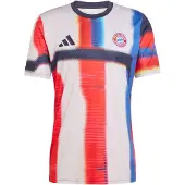 Adidas Fc Bayern Ss26 Pre-match Jersey Homme - Jerseys/Réplicas, Bleu - Taille L - Poly Mesh