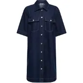 ONLY Robe-chemise 'ONLBELLE' bleu foncé