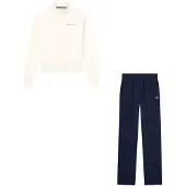 Champion Survêtement crème / bleu marine
