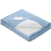 Medisana Couverture chauffante reversible - - HB 415 - 120 W - 9 réglages - 180 x 130 cm - Bleu