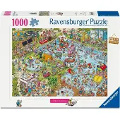 Ravensburger Legpuzzel Holiday Resort 3 : La piscine, 1000e.