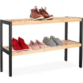 Relaxdays Étagère à chaussures (70 x 26 x 33 cm)