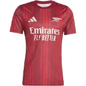 Adidas Maillot 'Arsenal FC 26 Pre-Match' rouge / bordeaux / blanc