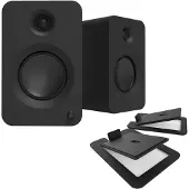 Kanto Audio Kanto REN Powered Speakers with HDMI ARC USB-C and Bluetooth (Pair) Matte Black