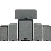 AVCOM 5.1 Speaker Bundle Black