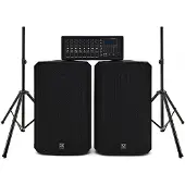 SubZero SZPA-815 300W 15" PA System with Stands