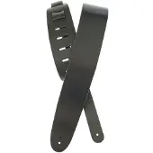 Daddario 25bl00 - Sangle Guitare En Cuir Basique - Noire