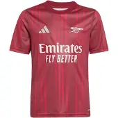 Adidas Arsenal Fc 26/27 Pre Match Junior Short Sleeve T-shirt Rouge 15-16 Years Enfants