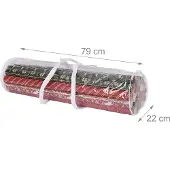 Relaxdays 2x rangement pour papier cadeau (22 cm, 2x)
