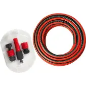 Floraworld Kit de tuyau d'eau FITT 20m avec raccords (20 m)
