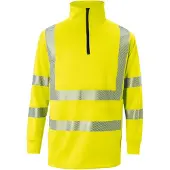 Kübler REFLECTIQ Sweat zippé PSA 2 jaune vif 3XL (3XL)