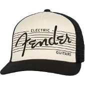 Fender Electric Guitar Hat BlK/Cream