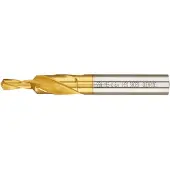 GUHRING Foret étagé court HSS TiN trou traversant 90 degrés M5 (5,3 mm)