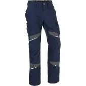 Kübler Pantalon Activiq Cotton+ Bleu foncé/Anthracite 25 (25)