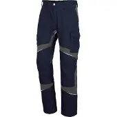 Kübler Pantalon d'été ACTIVIQ bleu foncé/anthracite Forme 2150 Taille 62 (62)