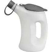 Pressol Béchers en polyéthylène 1,2l blanc / transparent avec couvercle / bouchon -10 / +110Grad C - 7522