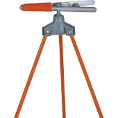 Dewepro Trépied à barre d'alignement 1m avec tête à rotule (Métal)