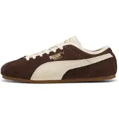 Puma Baskets basses 'Tackle' beige clair / chocolat