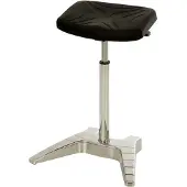 Lotz Assis debout Mousse intégrale de polyuréthane Assise réglable en hauteur 700-880 mm Aluminium poli (70 - 88 cm)