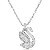 Swarovski Chaîne 'Swan' argent / transparent