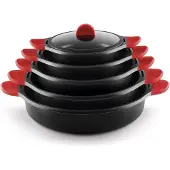 Castey Short+lid 40 Cm Saucepan Noir