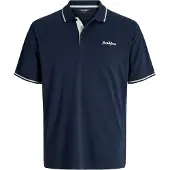Jack & Jones Jor Tango Polo Bleu - Grand L