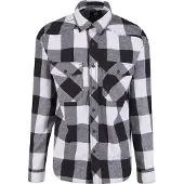 Brandit Chemise gris chiné / noir / blanc