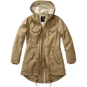 Brandit Parka mi-saison 'Marsh Lake' noisette