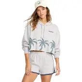 Billabong Triple Palms Hoodie Gris S Femme
