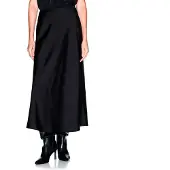 Armani Exchange pour femme. XW001420AF19592UC001 Jupe midi noire (M), Casuel, Polyester