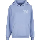 Miss Tee Dreams Over Reality Fluffy Hoodie Bleu XL Femme