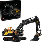 LEGO Technic 42215 Pelleteuse Volvo EC500 Hybride - Set de Construction pour Adulte - Déco
