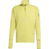 Adidas Haut de course Adi365 Climawarm+ Homme à demi-fermeture éclair Preloved Lime