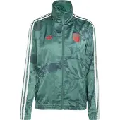 Adidas Veste de sport 'Figc Italy' bleu foncé / émeraude / rouge / blanc