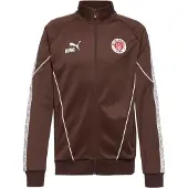 Puma Unisexe, Vestes de survêtement, Veste FCSP KING Anthem (M), Blanc, Marron, M