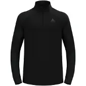 Odlo Essential Ceramiwarm Half Zip Fleece Noir M Homme