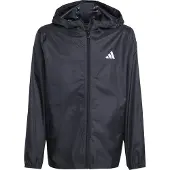 Adidas Veste de sport 'Rain Jacket' noir / blanc