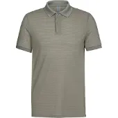 Odlo Ascent Natural Short Sleeve Polo Vert S Homme