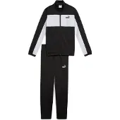 Puma Poly Colorblock Tracksuit Noir 7-8 Years Garçon
