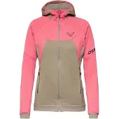 Dynafit - Veste technique chaude et respirante - Tour Wool Thermal W Hoody Cabana pour Femme en Laine - Taille M - Rose