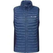 Columbia Powder Pass Hybrid Vest Bleu S Homme